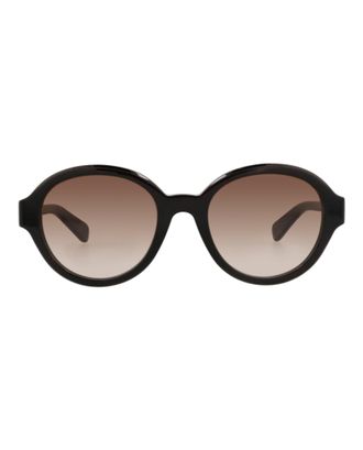 Chlo&eacute; Round-Frame Recycled Acetate Sunglasses