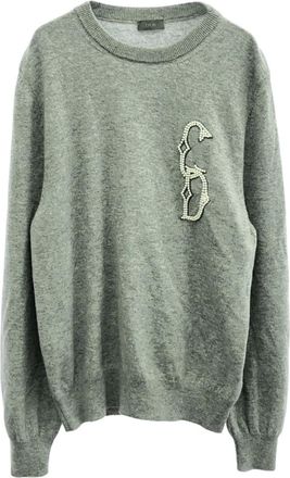 Dior Maglione con logo CD anni 2010 - Verde