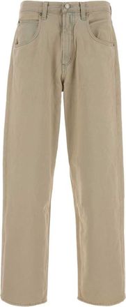 A Gold E Beige Mid Rise Jeans