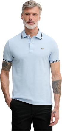 Lacoste Trim Accent L.12.12 Polo - Heren - Polos - Blauw - S - Katoen - Tops