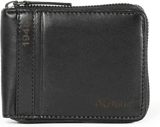 Melluso Portafogli uomo in pelle nero cp138
