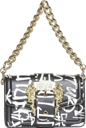 Versace Jeans Couture Logo Graffiti Handbag