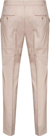 Max Mara Womens Cigarette Trousers Wkdcanon Blush Wool Pink Virgin