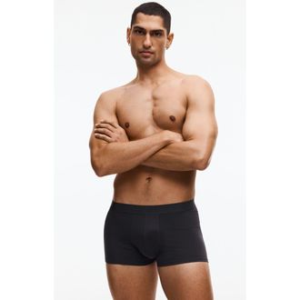 H&M 5-pack short boxer briefs with lycra in Teal/light Gray at Nordstrom, Size X-Large