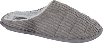 Jo & Joe Joe & Joe Womens Linea Mule Slippers - Grey (5, UK Footwear Size System, Adult, Women, Numeric, Medium, 5)