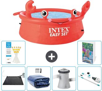 Intex Piscina Easy Set Redonda - Cangrejo - 183x51 Cm - 7-piezas S82