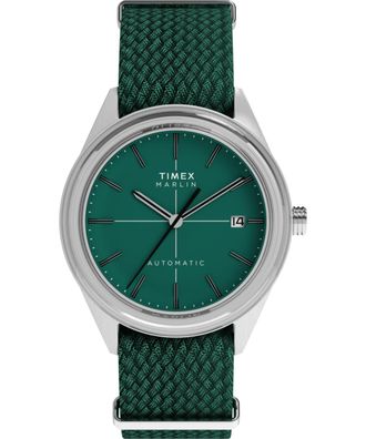 Timex Marlin Jet Mens Green Watch TW2Y24400 Fabric - One Size