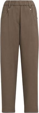 Brunello Cucinelli Baggy trousers in Brown at Nordstrom, Size 44 It