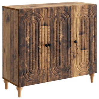 vidaXL Aparador Madera Envejecida 89 X 34,5 X 80 Cm Vidaxl