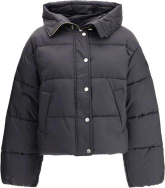 Pinko Gewatteerde donsjas - Dames - Winterjassen - Zwart - XS - Polyester - Jassen