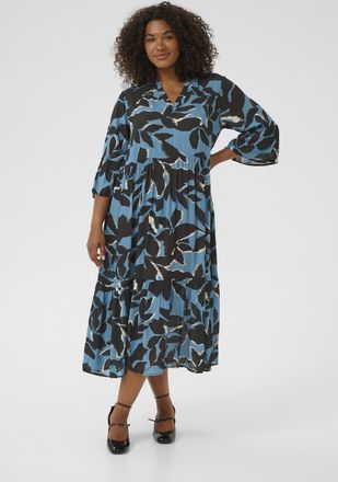 Kaffe Curve Jurk KCkerry Jurk A-shape black blue
