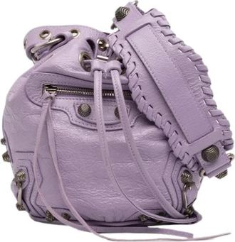Balenciaga Pre-owned Vintage Bucket Bag - Pre-owned - Mujer - P&uacute;rpura - ONE SIZE