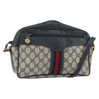 Gucci Pre-owned Cross Body Bags, female, Blue, Size: ONE SIZE Pre-owned Cross Body Bag