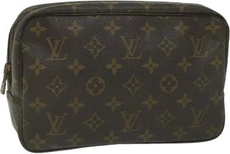 Louis Vuitton Pre-owned Clutches, female, Brown, Size: ONE SIZE Pre-owned Monogram Clutch