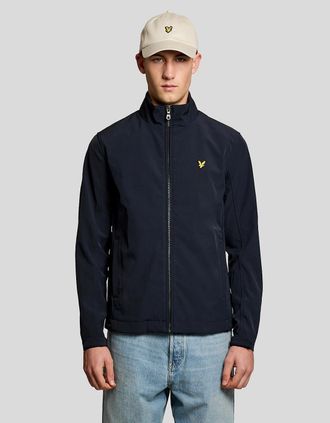 Lyle & Scott Lyle And Scott Mens Mesh-Back Softshell Jacket - Black - Size: 40/Regular