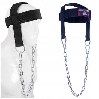 OEM Dispositivo De Corona Para El Cuello Para Entrenar Los M&uacute;sculos Del Cuello Hasta 100 Kg Ajustable Bushido