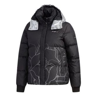adidas (WMNS) adidas Neo Slim Fit Hooded Down Jacket Black EI4421