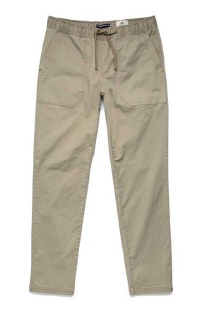 Surfside Supply Co. Tyler Poplin Utility Pant in Khaki at Nordstrom, Size Xx-Large