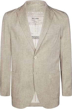 Circolo 1901 Blazer con revers a lancia - Toni neutri