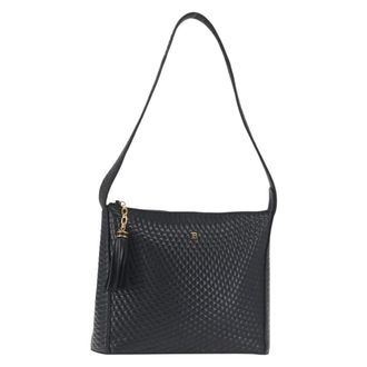 Bally Vintage Shoulder Bag Leather Leather Shoulder Bag Bag (Pre-Owned)