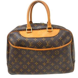 Louis Vuitton Deauville Monogram Canvas Brown Canvas Handbag (Pre-Owned)