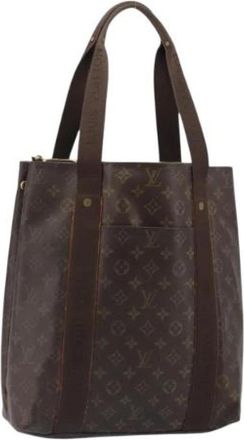 Louis Vuitton Pre-owned Cabas Beaubourg Tote Bag - Dames - Vintage Shopper - Bruin - ONE Size - Vintage