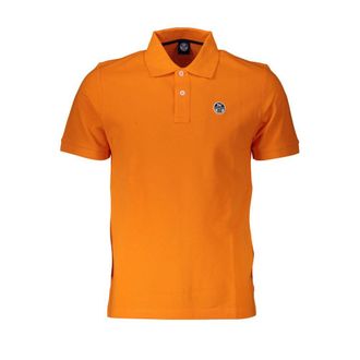 North Sails Orange Cotton Mens Mens Polo