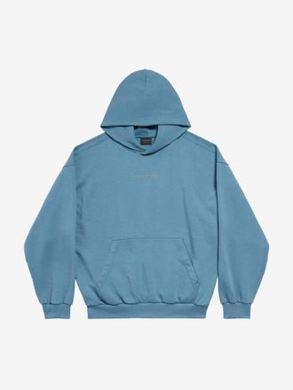 Balenciaga Plush Hooded Sweatshirt