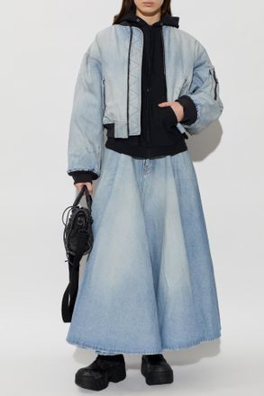 Balenciaga Hoodie, Womens, Black