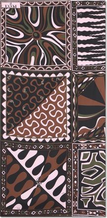 Pucci Vierkante zijden sjaal - Dames - Accessoires - Veelkleurig - Maat: ONE Size Zijde