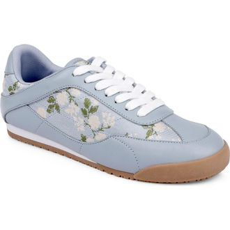 Badgley Mischka Wylie Sneaker in Mist Blue Fabric at Nordstrom, Size 7.5