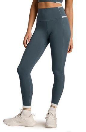 Rhone Instinct Contrast Leggings in Blue Granite at Nordstrom, Size Xx-Large