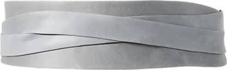 ADA Womens Wrap Leather Belt In Grey