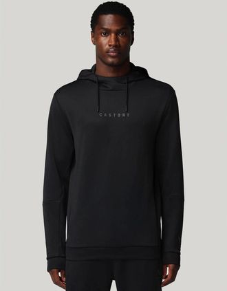 Castore Mens Castore Flex Hoodie Mens Black Hooded Sweatshirt - Size: 38