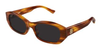 Balenciaga BB0476S 002 Womens Sunglasses Tortoiseshell Size 54