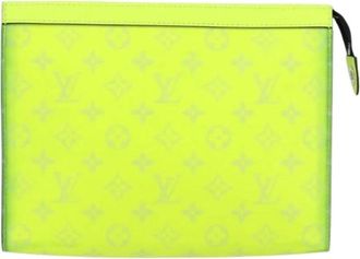Louis Vuitton Pre-owned Clutches, female, Yellow, Size: ONE SIZE Pre-owned Vintage Clutch