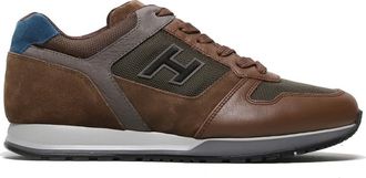 Hogan Sneakers, male, Brown, 10 UK, H321 Sneaker