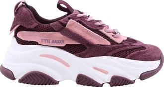 Steve Madden Bunyola Sneaker - Dames - Sneakers - Paars - 36 EU - Schoenen