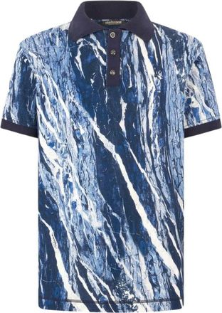 Roberto Cavalli Hombre, Camisetas, Azul, Talla: M
