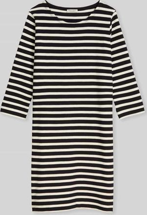 Marc O'Polo Loose Fit Freizeitkleid aus reiner Baumwolle in Marine, Gr&ouml;&szlig;e XXL