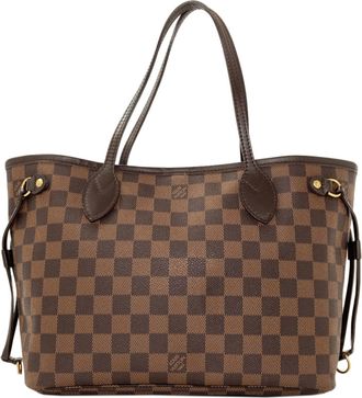 Louis Vuitton Damier Canvas Ebene Damier Canvas Tote Bag (Pre-Owned)