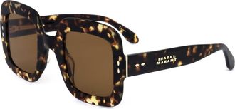 Isabel Marant Womens 49mm Havana Sunglasses