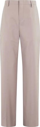 BRIGLIA 1949 Straight Trousers, female, Brown, Size: XS Lutetiaw Pants