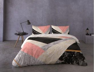 OEM Ropa De Cama De Raso De Algod&oacute;n Flores Polacas Prestige03 220x200 +2x70x80 Matex