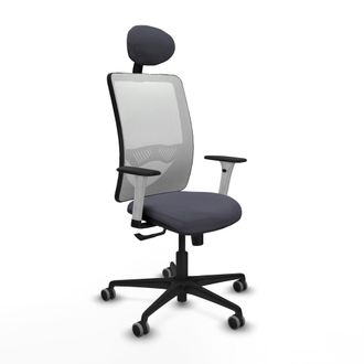 Piqueras y Crespo Silla De Oficina Piqueras Y Crespo Zulema Gris Oscuro Malla