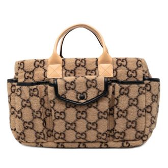 Gucci Pre-owned Gucci GG Wool Childrens Pocket Handbag Ladies GINF0C7YX1QTQ49F