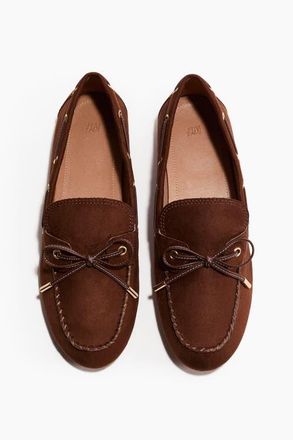 H&M Deck Shoes in Brown at Nordstrom, Size 11