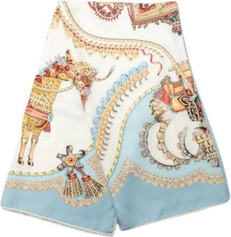 Herm&egrave;s Pre-owned Paperoles Silk Scarf - - Pre-owned - Donna - Multicolore - ONE SIZE