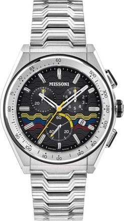 Missoni Chronograafhorloge met Zwitsers quartzuurwerk - Heren - Horloges - Grijs - ONE Size - Accessoires