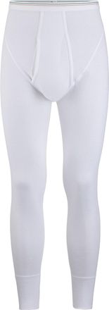 Isa Lange Unterhose ISA BODYWEAR Lange Unterhose mit Eingriff, Herren, Gr. 4XL, wei&szlig;, Obermaterial: 100% Baumwolle CO., Unterhosen Lange Unterhose